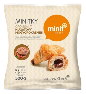 MINIT Minitky croissant nugátový