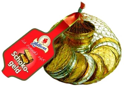 Halloren Čokoládové mince, síťka