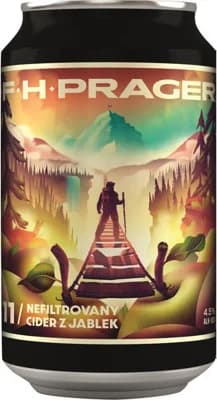 F.H.Prager Cider 11 nefiltrovaný, plech