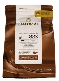 CALLEBAUT Čokoláda mléčná 33,6% 2,