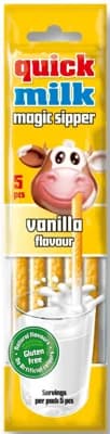 Quick Milk Vanilková brčka do mléka