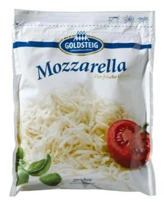 Goldsteig Mozzarella strouhaná