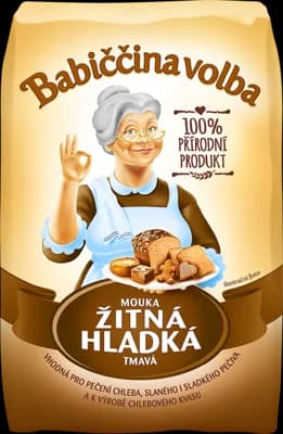 Babiččina Volba Mouka žitná chlebová