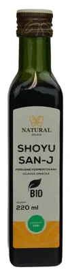 Natural Jihlava BIO Shoyu san-J sójová omáčka