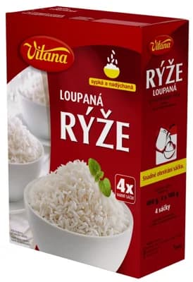 Vitana Rýže loupaná v sáčcích 4×100g