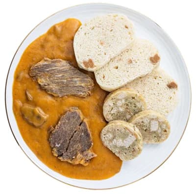 Rohlik.cz Svíčková omáčka s hovězím a knedlíkem