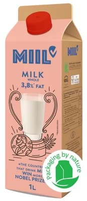 Miil Selské čerstvé plnotučné mléko 3,8 % tuku