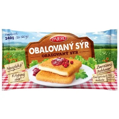 PAJERO Sýr obalovaný mraž. (2 x )