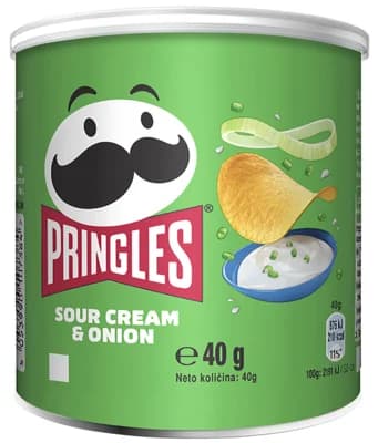 Pringles Smetana Cibule