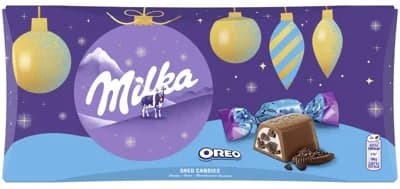 Milka Vánoční salonky Oreo