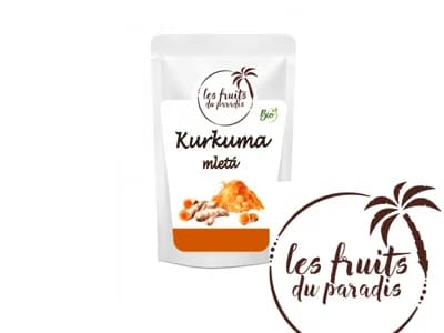 Les fruits de paradis Kurkuma mleta BIO,