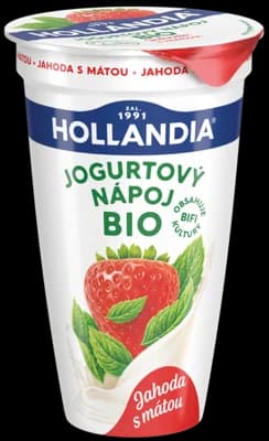 Hollandia BIO Bifi drink jahoda s mátou