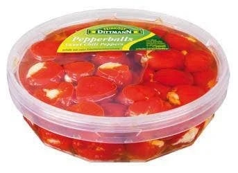 Matithor Feferony červené plněné sýrem