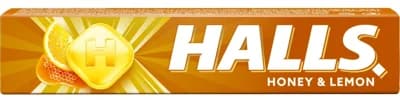 Halls Bonbóny s medem a citronem