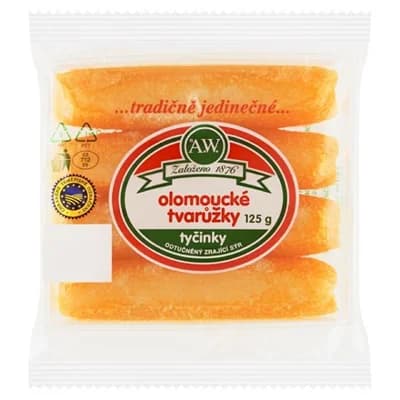 A.W. Olomoucké tvarůžky tyčinky chlaz. 9 x