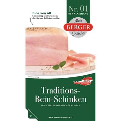 Berger Šunka Klasik plátky (90% masa)