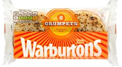 Warburtons Crumpets lívance 6 ks