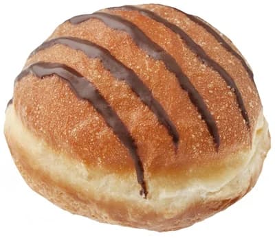 Český pekař Kobliha s náplní lískoořechovou