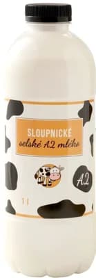 Mlékárna Řetová Sloupnické selské A2 mléko