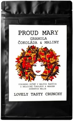 Proud Mary Maliny a hořká čokoláda granola