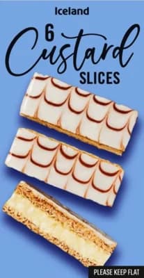 Iceland 6ks Žloutkové řezy plněné pudinkem a meruňkovým pyré