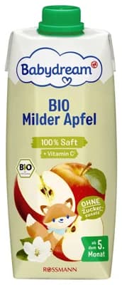 Babydream BIO Jablečná šťáva s vitaminem C 100%