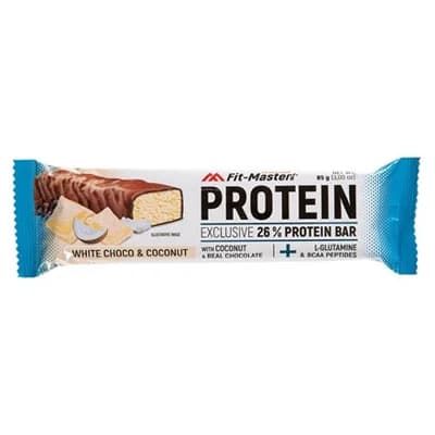 FIT MASTER Protein bílá čokoláda/kokos