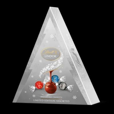 Lindt Lindor Xmas tree Assorted Silver