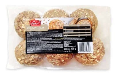 Dakri Bulky vícezrnné k dopečení 6x50g
