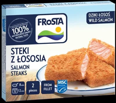 FRoSTA Obalované porce lososa