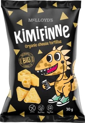 McLloyd's Kimifinne BIO Sýrové tortilla křupky