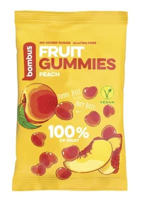 Bombus Fruit gummies broskev