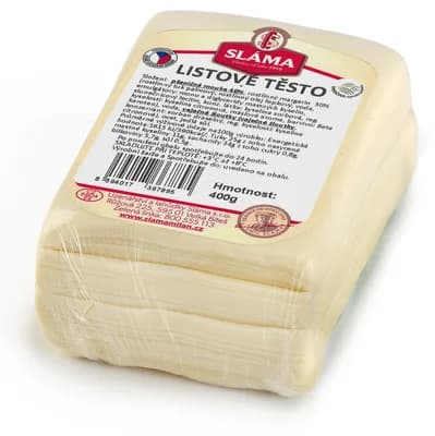 Sláma Listové těsto