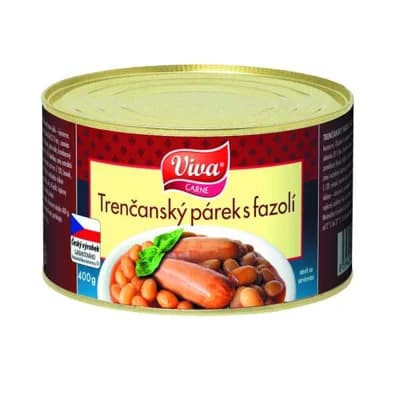 Viva Trenčanský párek s fazolí