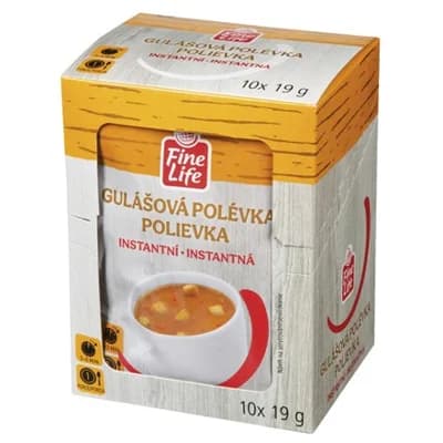 Fine Life Polévka instantní gulášová 10 x