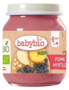 Babybio BIO Jablko a borůvky