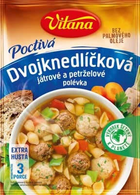 Vitana Poctivá Dvojknedlíčková polévka v pytlíku
