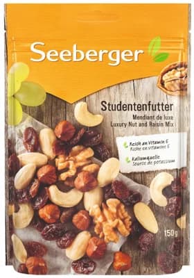 Seeberger Luxusní směs ořechů a rozinek