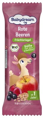 Babydream BIO Cereální tyčinka s červenými plody