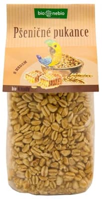 Bionebio BIO pšeničné pukance s medem