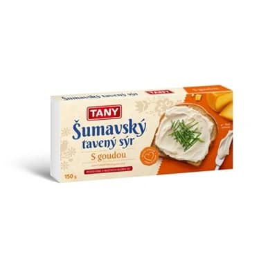 TANY Šumavský tavený sýr s goudou chlaz.