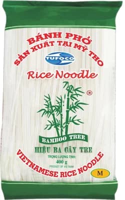 Bamboo Tree Rýžové nudle 3 mm