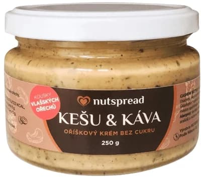 Nutspread Kešu máslo s kávou