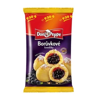 DON PEPPE Knedlíky tvarohové borůvkové mraž.
