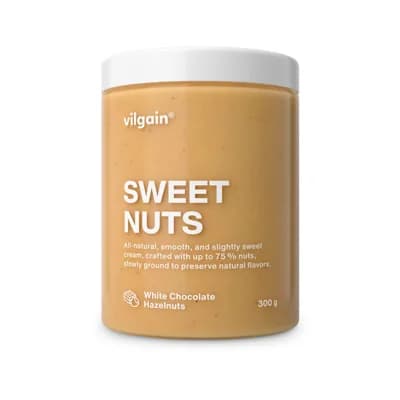 Vilgain Sweet Nuts – Bílá čokoláda a lískový oříšek