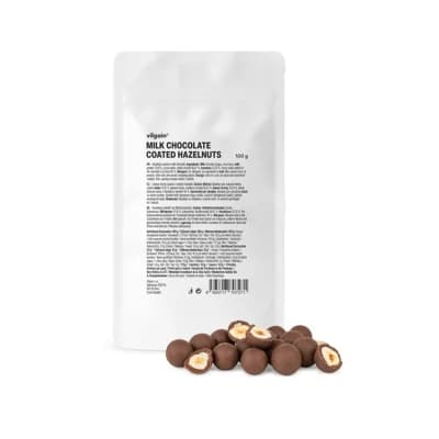 Vilgain Lískové ořechy v čokoládě – mléčná čokoláda
