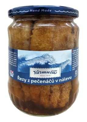 Varmuža Řezy z pečenáčů v nálevu