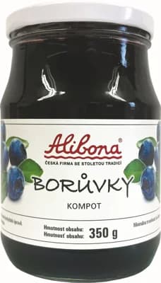 Alibona Borůvky kompot