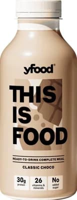 yfood Drink Classic Choco nápoj s příchutí čokolády