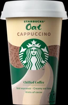 Starbucks Plant based oat cappucino coffee